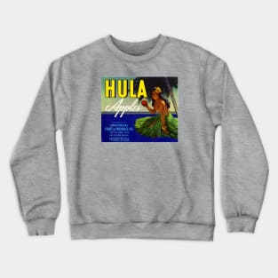 Vintage Ads - Hula Apples Crewneck Sweatshirt